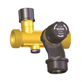 Группа безопасности для бойлера до 1000 л с видимым разрывом струи, 10 бар, Afriso 120305001