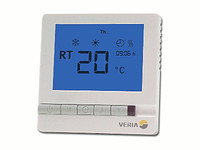Терморегулятор Veria Control T45 с дисплеем Датчик воздуха и пола 4-45C 13A, 85-240B