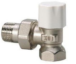 Кран радиаторный Luxor угловой 1/2