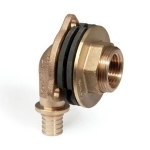Уголок настенный Rehau RAUTITAN RX для ДСП короткий 20 - Rp 1/2x28 366118-001
